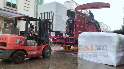 好事连连：步入式恒温恒湿试验室安装完毕