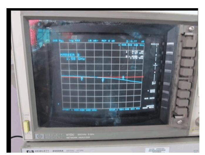 天线网分测试图 天线网分测试图