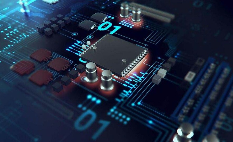 -40°C时，被测电路板表面凝霜实图